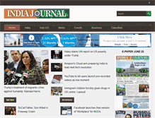 Tablet Screenshot of indiajournal.com